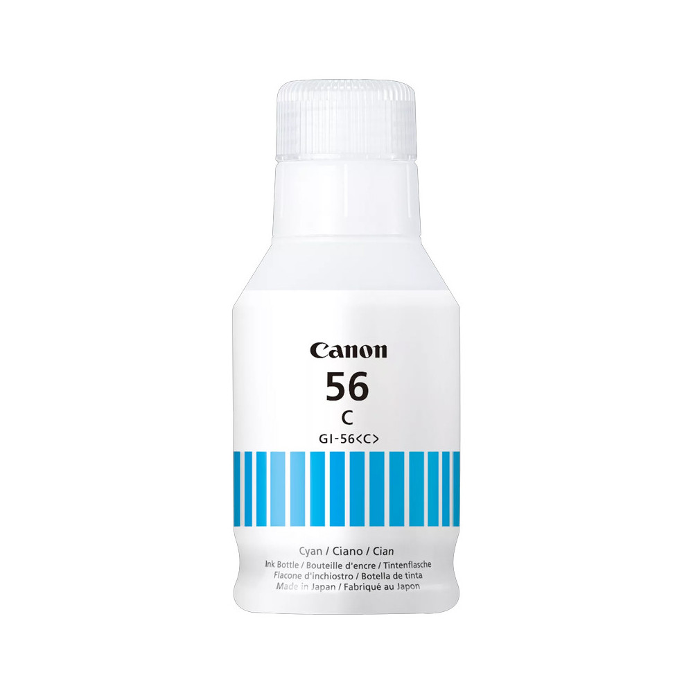 CANON GI-56C CIANO (4430C001) - CARTUCCIA ORIGINALE 135ML x GX3050 / GX4050 / GX5050 / GX6050 / GX7050