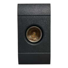 UNIVEL serie EVOLUTION 6432 Presa TV FM Femmina Diretta (Derivata), 1 modulo, ANTRACITE