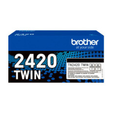 BROTHER TN-2420 TWIN PACK - TONER ORIGINALE - CONFEZIONE 2PZ