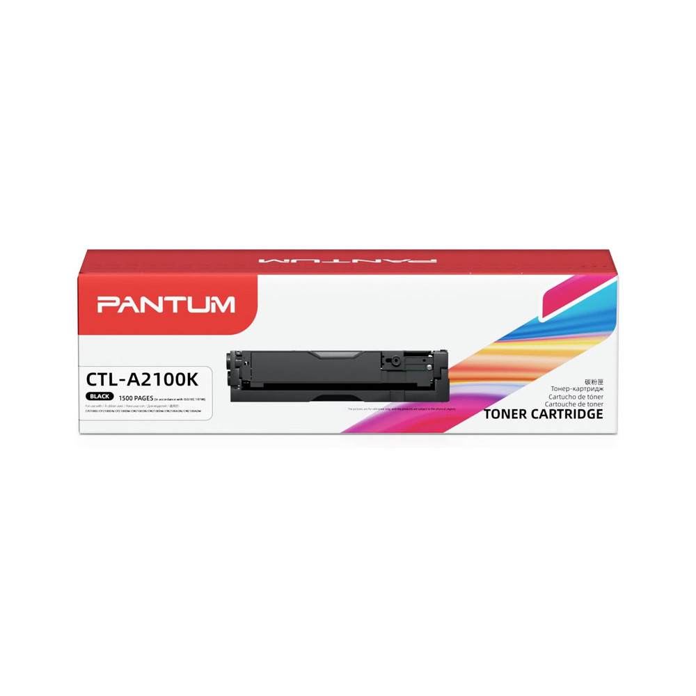 PANTUM CTL-A2100K - TONER ORIGINALE - BLACK - EFFICIENZA 1.500 PAG. x CM2100ADW (include Drum)