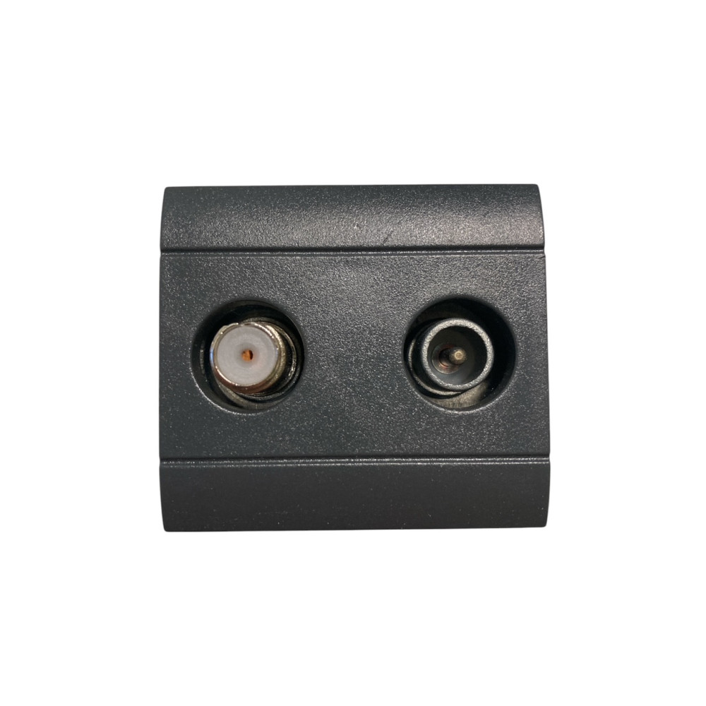 UNIVEL serie EVOLUTION 6434 Presa TV-SAT, 2 moduli, ANTRACITE