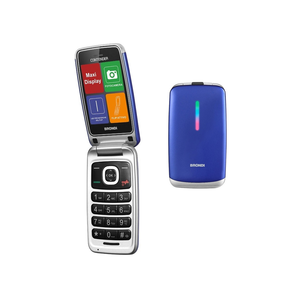 BRONDI CONTENDER (BLU) - TELEFONO CELLULARE - FOTOCAMERA