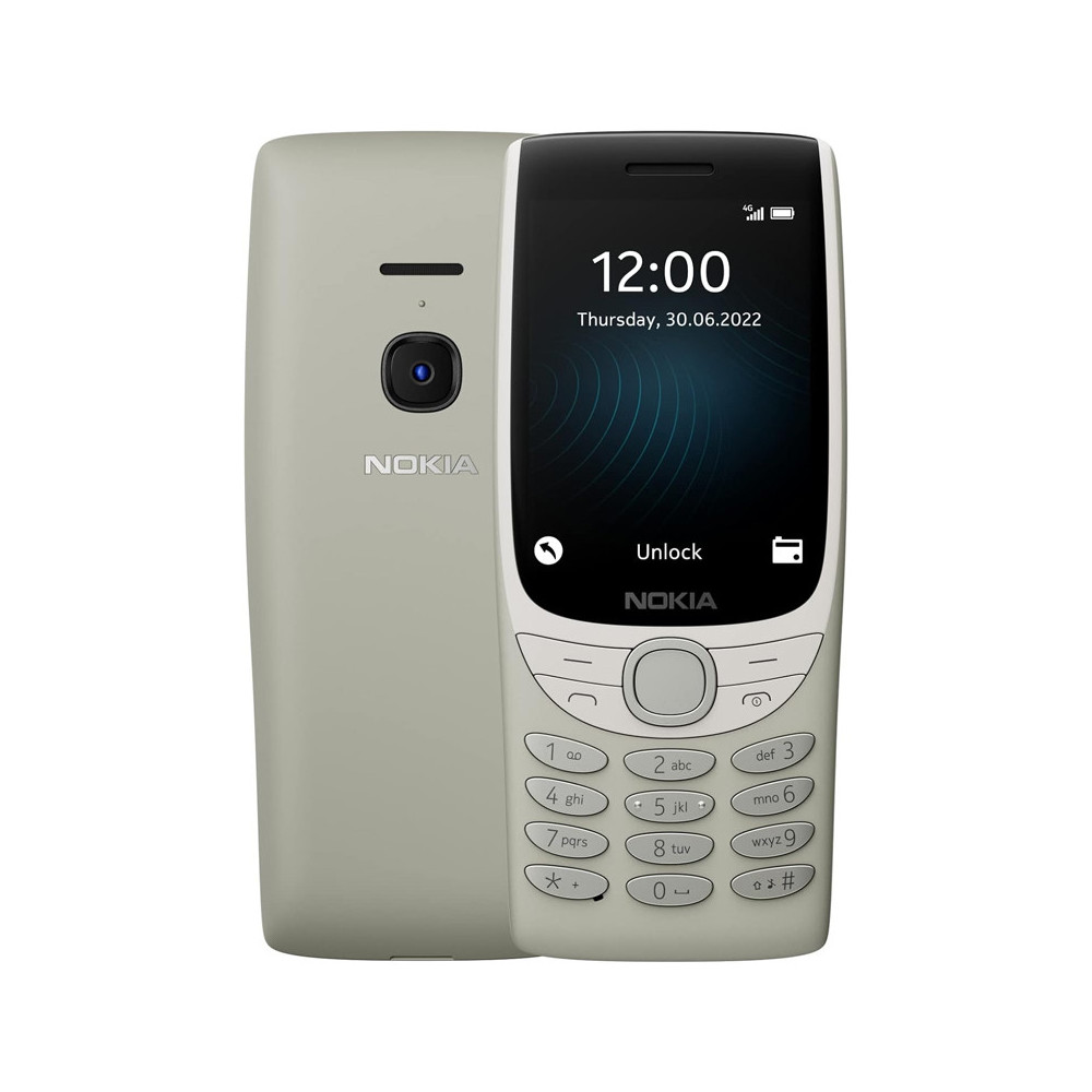 NOKIA 8210 4G (GREY) - MOBILE PHONE - DUAL SIM