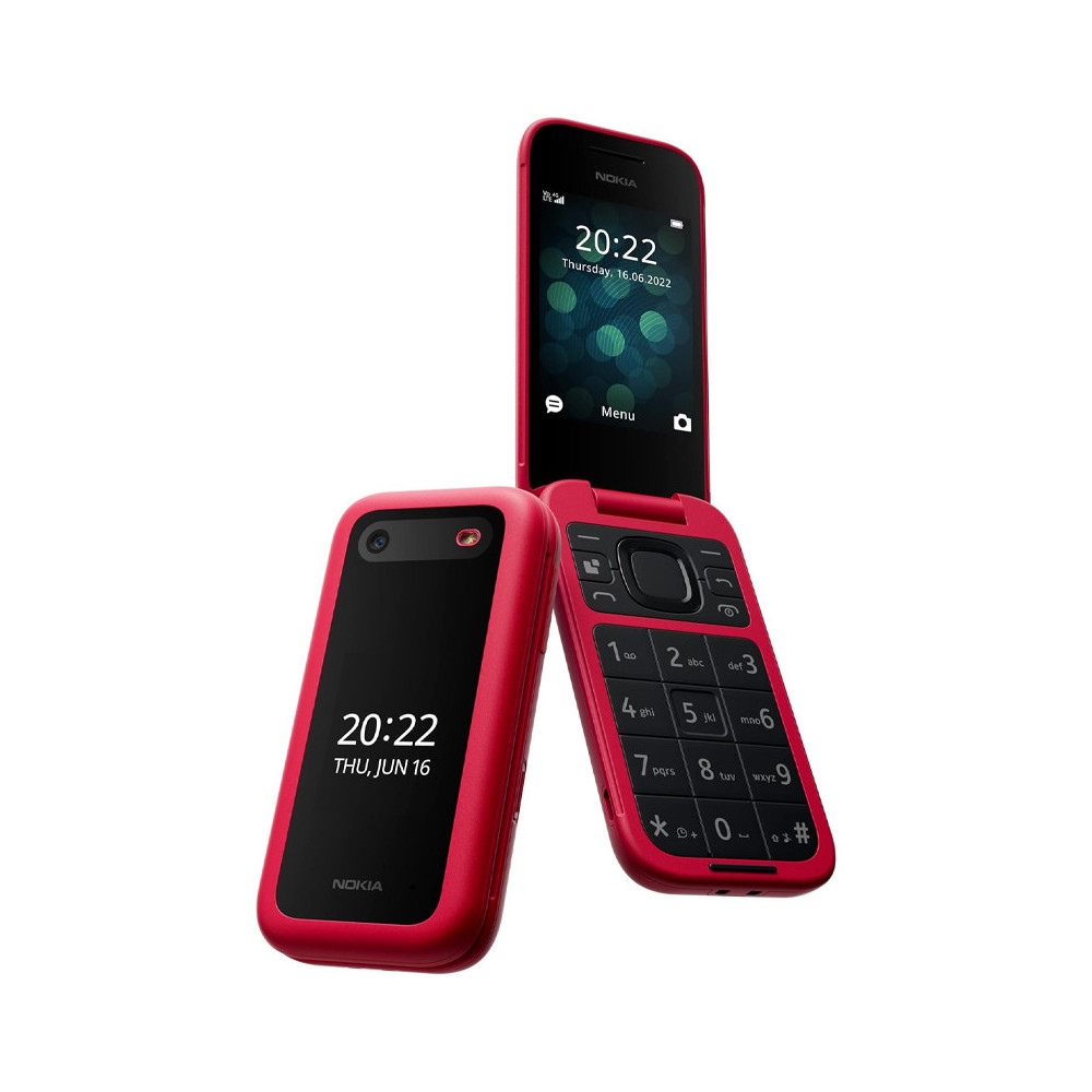 NOKIA 2660 FLIP (RED) - MOBILE PHONE - DUAL SIM