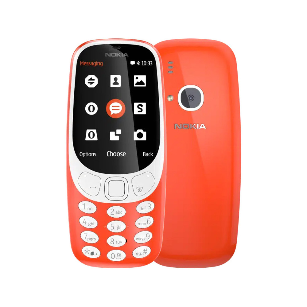 NOKIA 3310 (RED) - MOBILE PHONE - DUAL SIM
