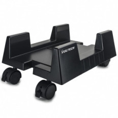 VULTECH CP-02 - CARRELLO PORTA PC IN ABS CON 4 RUOTE