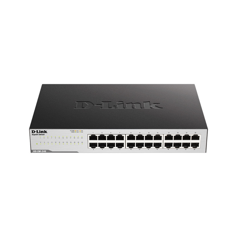 D-LINK GO-SW-24G - EASY DESKTOP SWITCH 24 PORTE GIGABIT