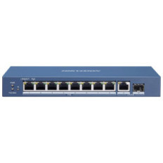 HIKVISION DS-3E0510P-E/M - UNMANAGED SWITCH 8PT POE GIGABIT + 1PT SFP + 1PT UPLINK