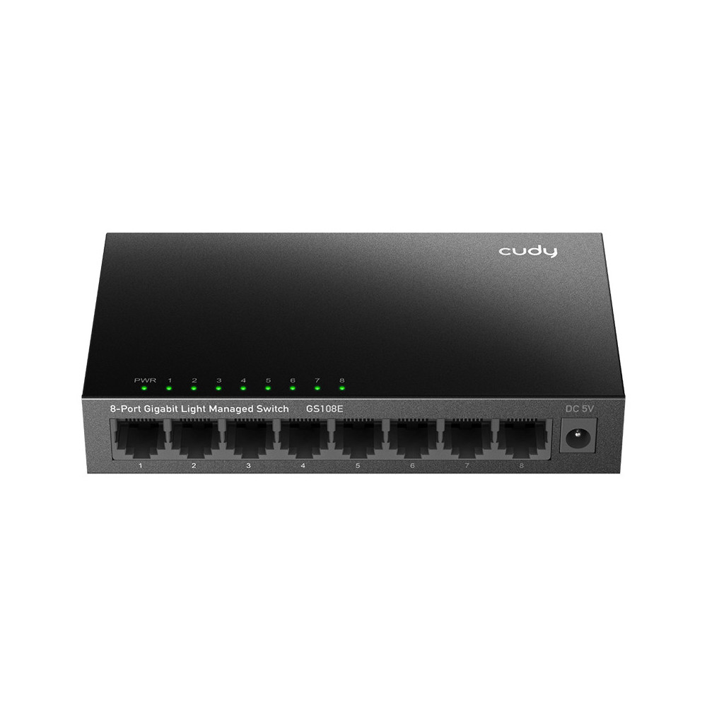 CUDY GS108E - SWITCH 8 PT GIGABIT