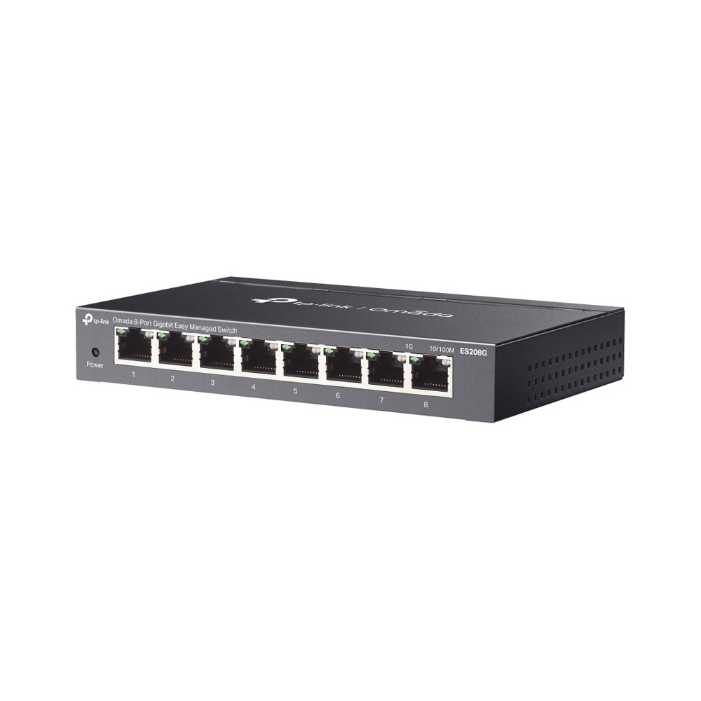 OMADA (TP-LINK) ES208G - SWITCH EASY MANAGED 8 PT LAN GIGABIT