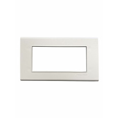 UNIVEL serie EVOLUTION 9014.B Placca CARRE' 4 posti, BIANCA