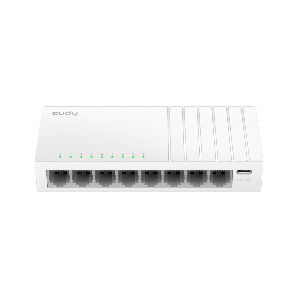CUDY GS108U - SWITCH 8-PORT GIGABIT USB-C