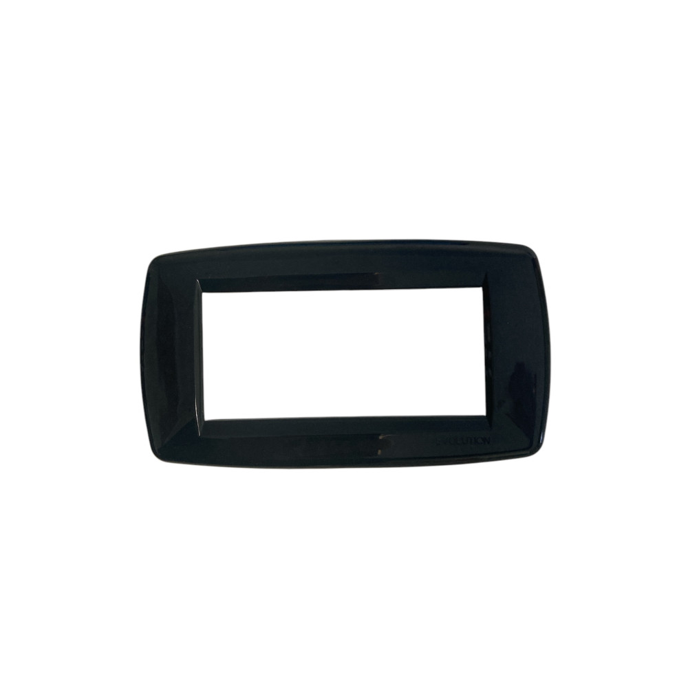 UNIVEL serie EVOLUTION 7014.N Placca CLASSIC 4 posti, NERA