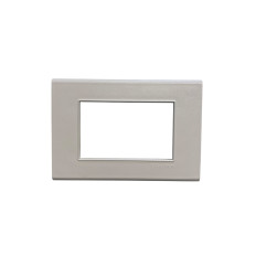 UNIVEL serie EVOLUTION 9013.B Placca CARRE' 3 posti, BIANCA