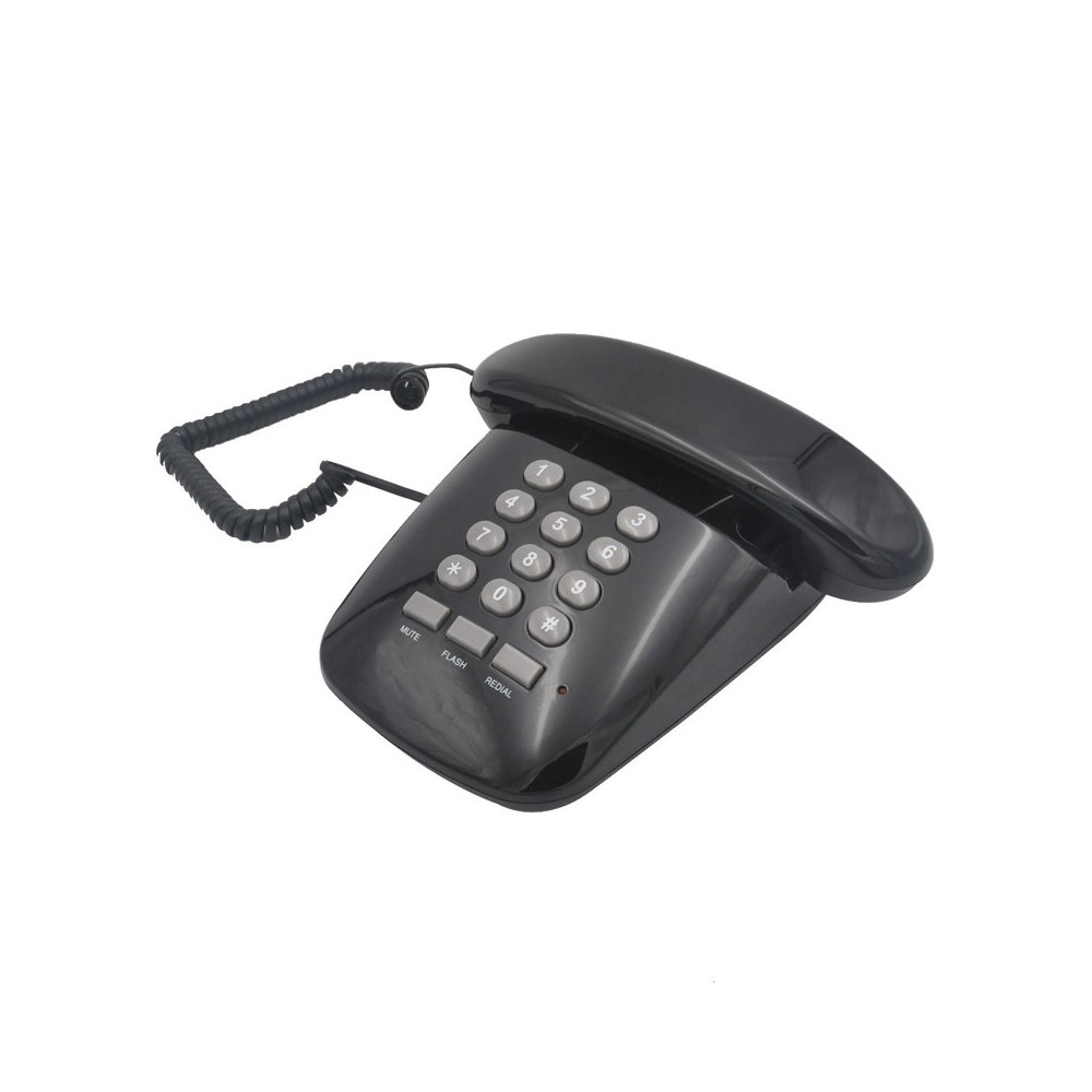 BRONDI SOLE (NERO) - TELEFONO CORDED - DESIGN RETRO