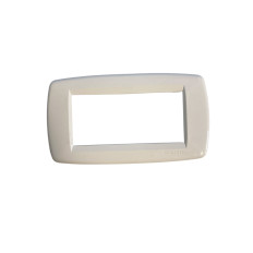UNIVEL serie EVOLUTION 7014.B Placca CLASSIC 4 posti, BIANCA