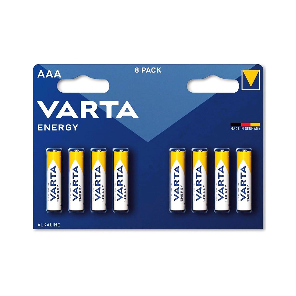 VARTA ENERGY - BLISTER 8 BATTERIE MINISTILO AAA