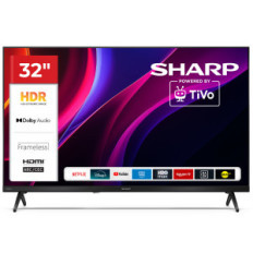 SHARP 32HE2245E - 32" SMART TV LED HD - FRAMELESS - COMP. TV SAT - AUDIO DOLBY DIGITAL+ / DTS HD - CHROMECAST - BLACK - IT