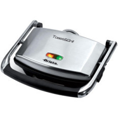 ARIETE TOAST & GRILL SLIM (1911/10) - PIASTRA ELETTRICA ANTIADERENTE - CHIUSURA SALVASPAZIO - 1000W
