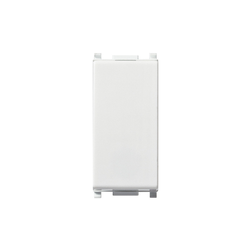 Vimar PLANA 14004 Deviatore 1P 10 AX 250 V, illuminabile, tasto sostituibile, bianco