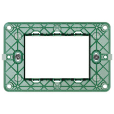 Vimar PLANA 14613 Supporto 3 moduli, con viti, per scatole 3 moduli