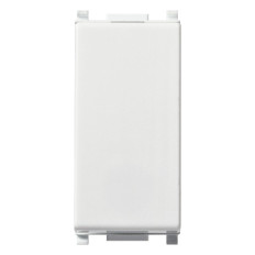 Vimar PLANA 14008 Pulsante 1P NO 10 A 250 V, illuminabile, tasto sostituibile, bianco
