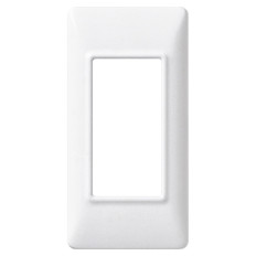 Vimar PLANA 14666.01 Placca 1 modulo per pannelli, tecnopolimero, bianco
