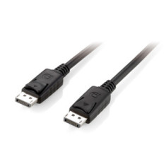 EQUIP 119333 - CAVO VIDEO DISPLAY PORT 1.2 M/M, 4K 60HZ, GOLD PLATED CONNECTORS - 3M