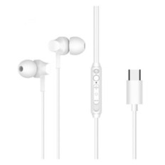 CONCEPTRONIC BRENDAN03W - AURICOLARI IN-EAR - WHITE - USB-C