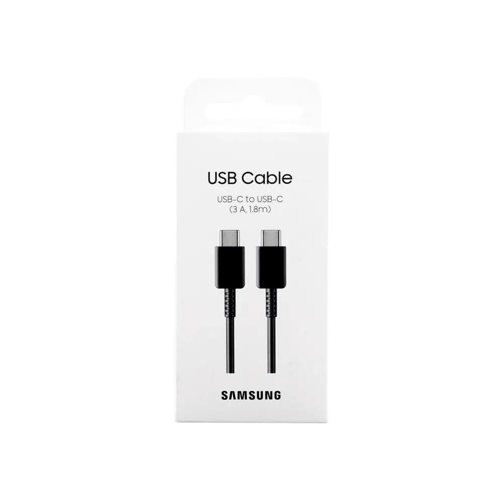 SAMSUNG EP-DX310JBEGEU - CAVO TYPE-C 1.8 MT 3A BLACK