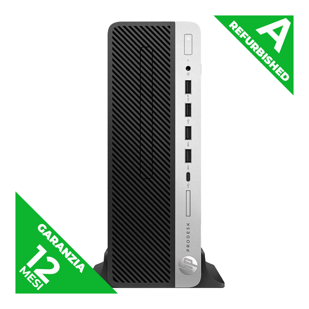 HP PRODESK 600 G5 SFF (REFURBISHED) - PC DESKTOP SFF - CPU INTEL i5 G9 - RAM 8GB - SSD 256GB - W11P -1Y