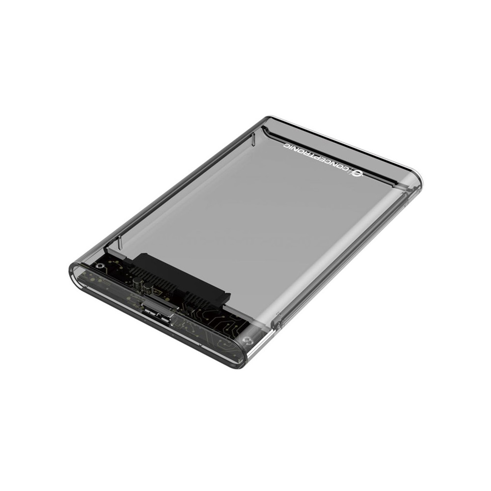 CONCEPTRONIC DANTE03T - BOX HDD / SSD 2.5" USB 3.0, TRANSPARENT
