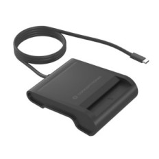 CONCEPTRONIC SCR01BC - CARD READER USB-C SMART ID, SUPPORTS ISO7816 CLASS A, B AND C (5V/3V/1.8V)