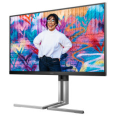 AOC Q27U3CV - 27" MONITOR 2K - FRAMELESS - 75 HZ - CALIBRAZIONE GRAFICA - W3Y