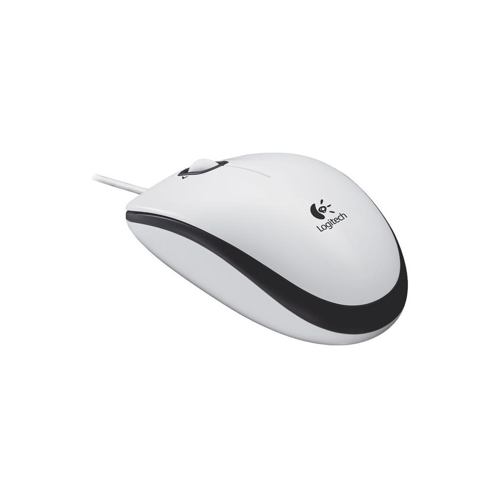MOUSE LOGITECH B100 - USB WHITE 910-003360