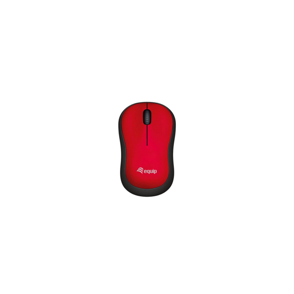 EQUIP 245113 - MOUSE WIRELESS - 1200 DPI - RED