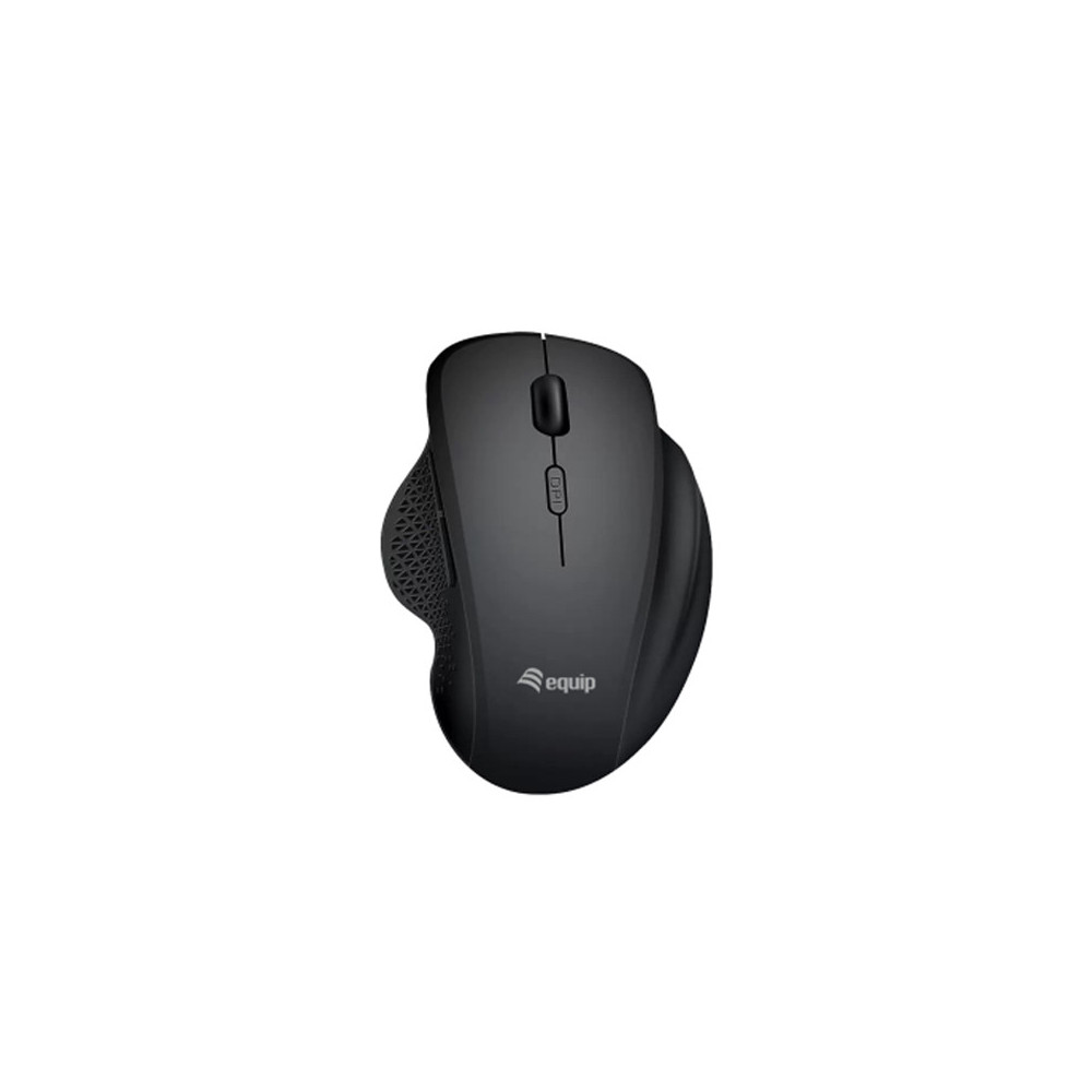 EQUIP 245121 - MOUSE ERGONOMICO WIRELESS / BLUETOOTH - 6 PULSANTI - DPI SWITCH (800/1200/1600) - RICARICABILE