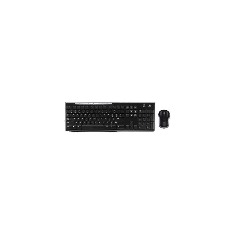TASTIERA LOGITECH MK270 + MOUSE WIRELESS BK 920-004512