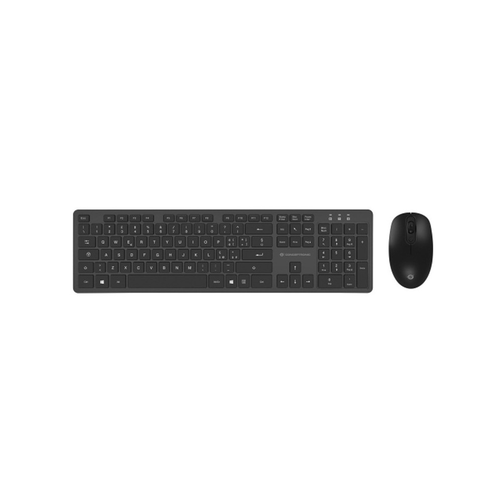 CONCEPTRONIC ORAZIO01IT - KIT TASTIERA + MOUSE WIRELESS - SOFT TOUCH - DPI SWITCH (800/1200/1600)
