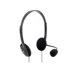 VULTECH HS-01 REV. 2.2 - CUFFIE CON MICROFONO E CON DOPPIO JACK 3,5MM E ADATTATORE