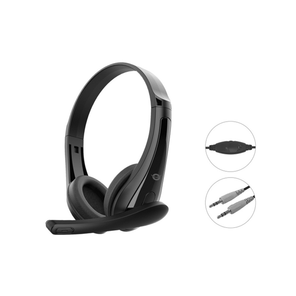 CONCEPTRONIC POLONA06BT3 - CUFFIE OVEREAR - MICROFONO NOISE CANC. - JACK 3.5
