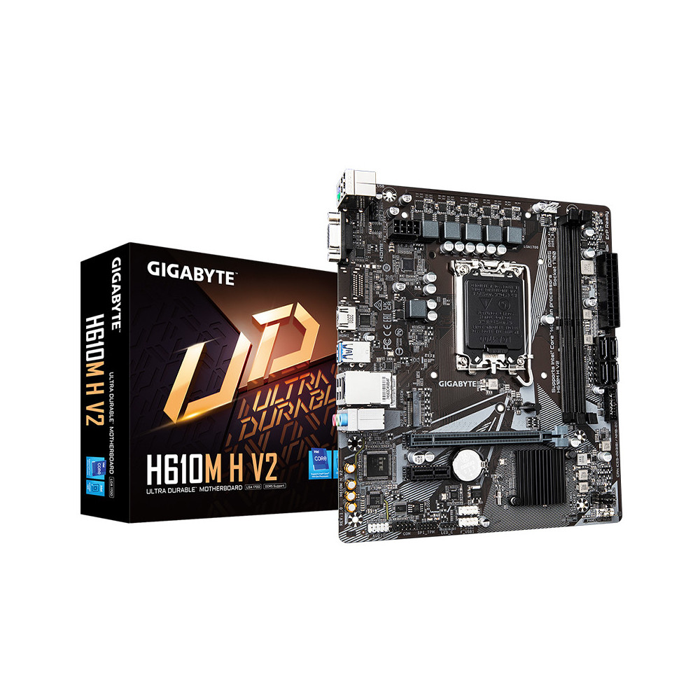 GIGABYTE H610M-H V2 - MAINBOARD MICRO ATX - DDR5 - SOCKET 1700
