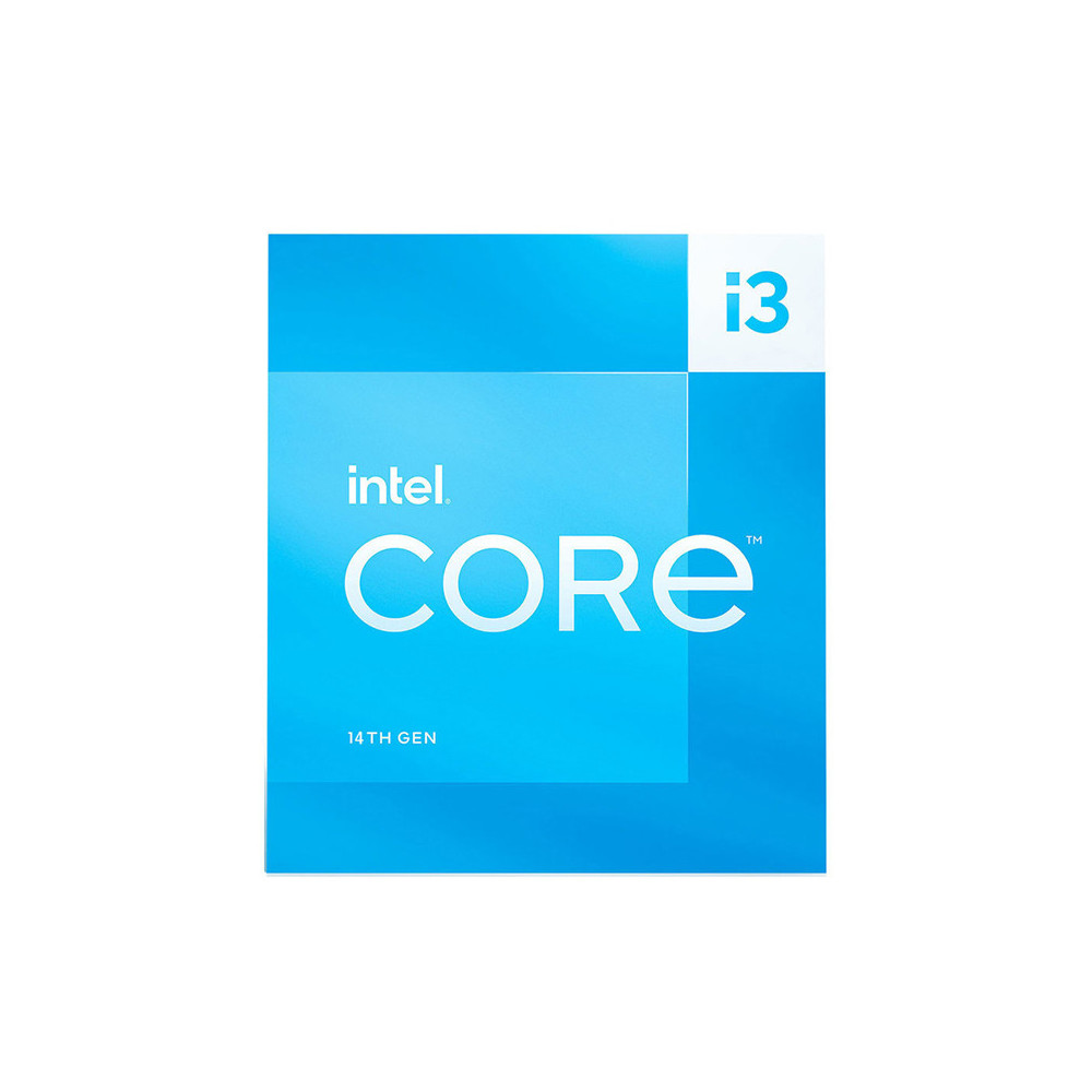 INTEL CORE i3-14100 RAPTOR LAKE - CPU BOX - BASE 3.50 GHZ / TURBO 4.70 GHZ - CACHE 12 MB - SOCKET 1700
