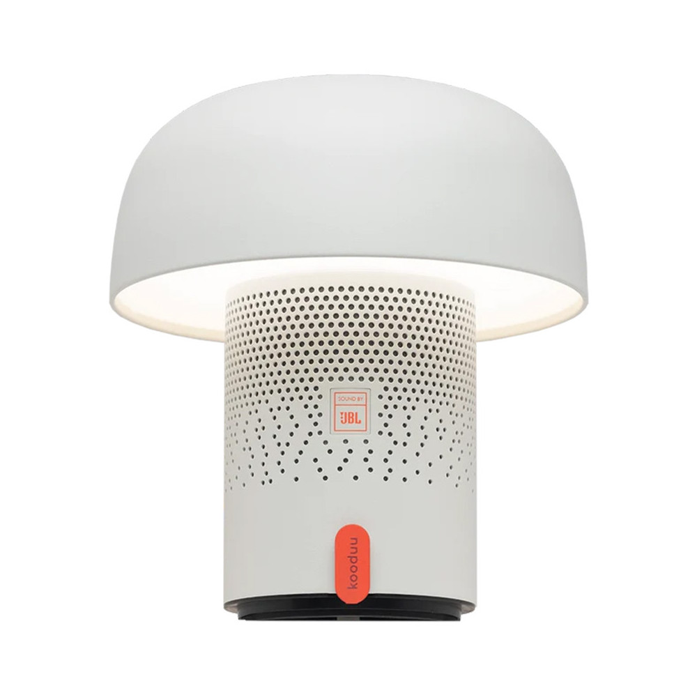 KOODUU SENSA PLAY JBL (CLOUDY WHITE) - LAMPADA DA TAVOLO CON SPEAKER BLUETOOTH JBL