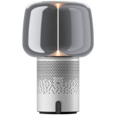 KOODUU SERENA PLAY JBL (SILVER) - LAMPADA DA TAVOLO IN VETRO CON SPEAKER BLUETOOTH JBL