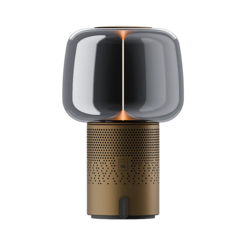 KOODUU SERENA PLAY JBL (COPPER) - LAMPADA DA TAVOLO IN VETRO CON SPEAKER BLUETOOTH JBL