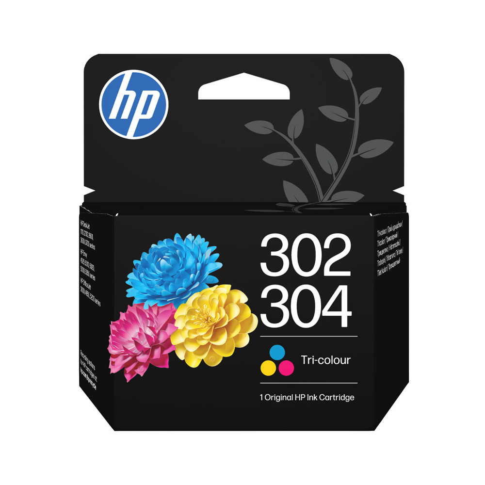 HP 302 / 304 TRI-COLOR (B7RT6AE) - CARTUCCIA ORIGINALE