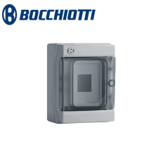 Centralino da parete 4 Moduli IP65 Porta fumé B06521 + B05161 SR65 Serratura portella