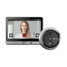 EZVIZ DP2 - VIDEOSPIONCINO TOUCH WIRELESS 2K - DISPLAY TOUCH 4.3" - SENSORE INFRAROSSI PIR - AUDIO E VIDEO BIDIREZIONALE PIR