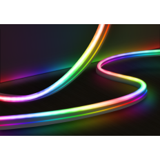 Tubo Luminoso LED professionale RGB, con telecomando, 250 giochi di luce dinamici, IP67